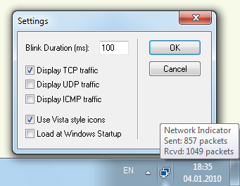 Network Activity Indicator