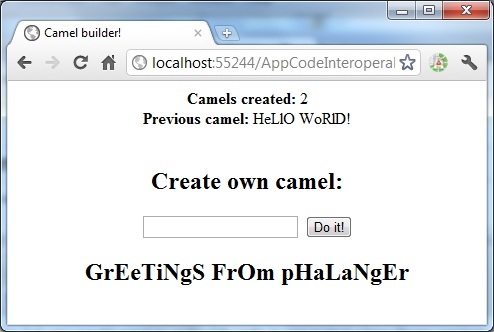 camelweb Image 1