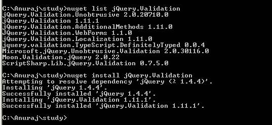 NuGet commandline