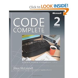 Code Complete, 2nd edition Code Complete, Book Cover