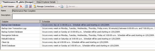Maintenance Plans Image 1