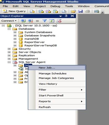 Job in Sql Server