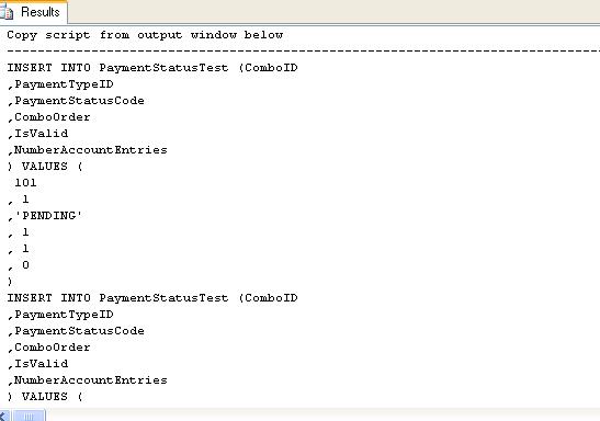 Source Code Output