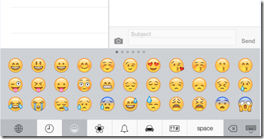 Emoji iPad Emoji Keyboard