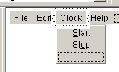  [Clock menu - 2K] 
